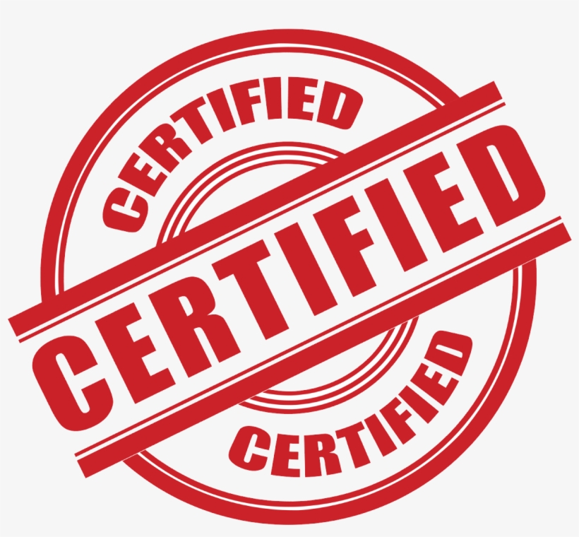 Detail Logo Certified Nomer 9