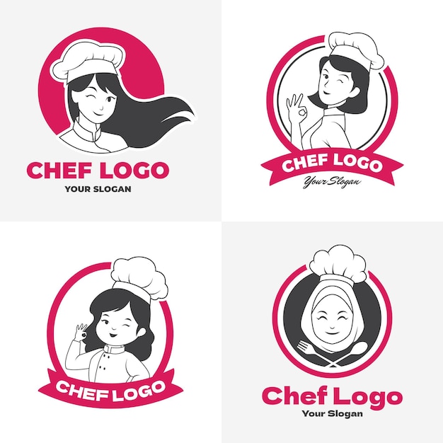 Detail Logo Chef Wanita Nomer 43