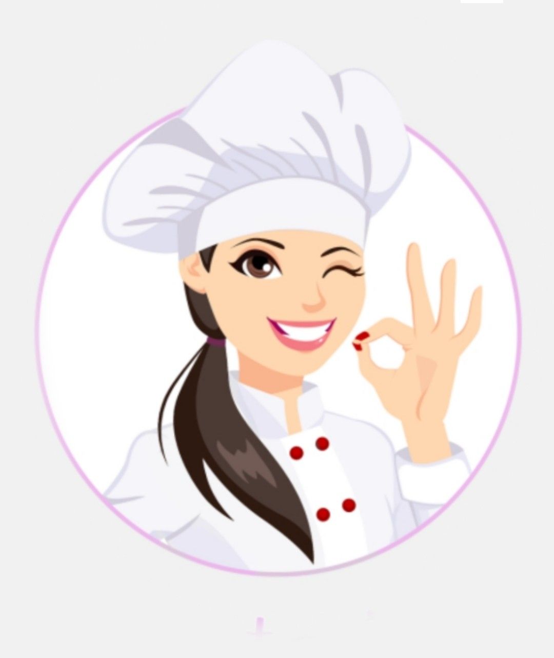Detail Logo Chef Woman Nomer 25