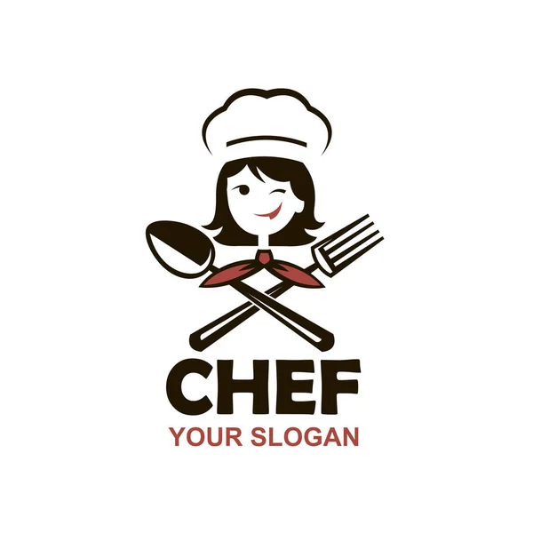 Detail Logo Chef Woman Nomer 44