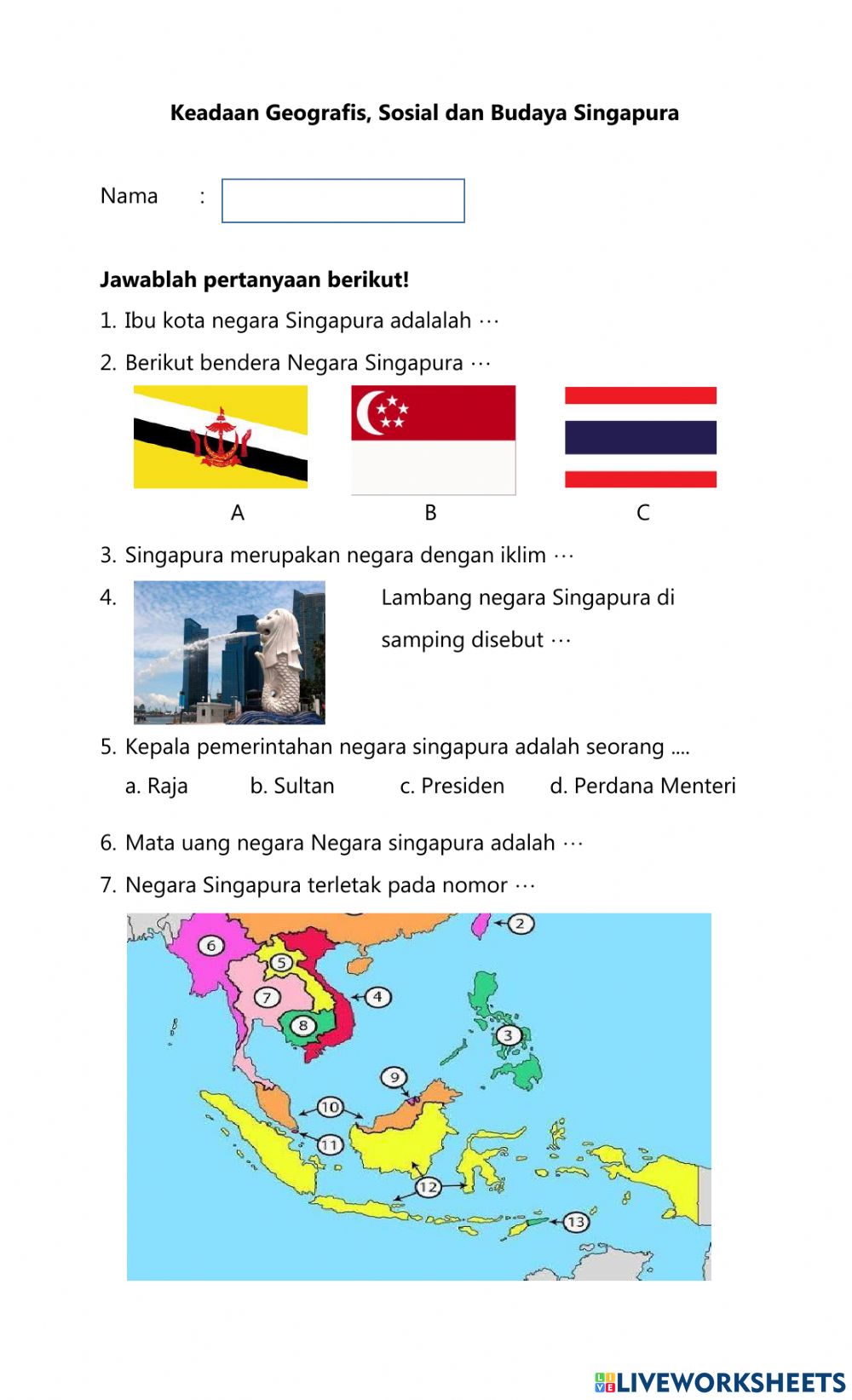 Detail Nama Lambang Negara Singapura Nomer 44