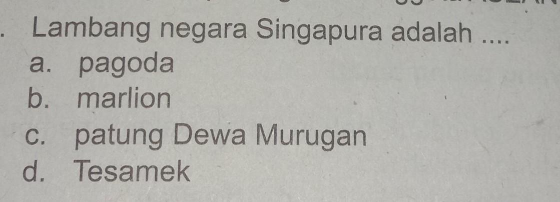 Detail Nama Lambang Negara Singapura Nomer 6