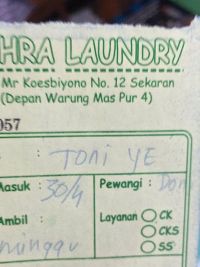 Detail Nama Laundry Yang Lucu Nomer 9