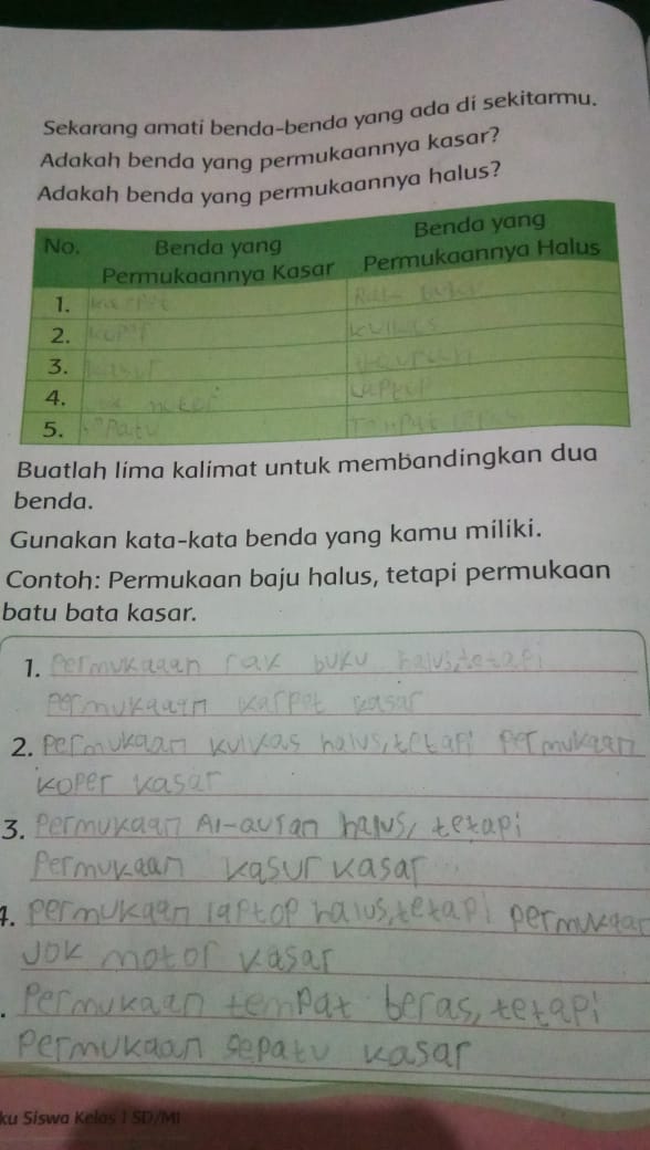 Detail Nama Nama Benda Yang Permukaannya Kasar Nomer 44