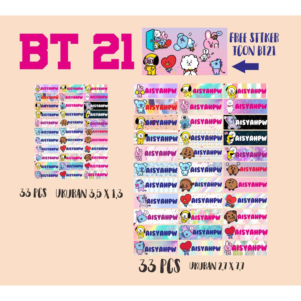 Detail Nama Nama Bt21 Nomer 16