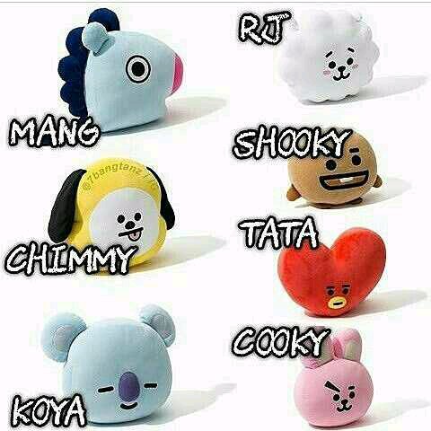 Detail Nama Nama Bt21 Nomer 17