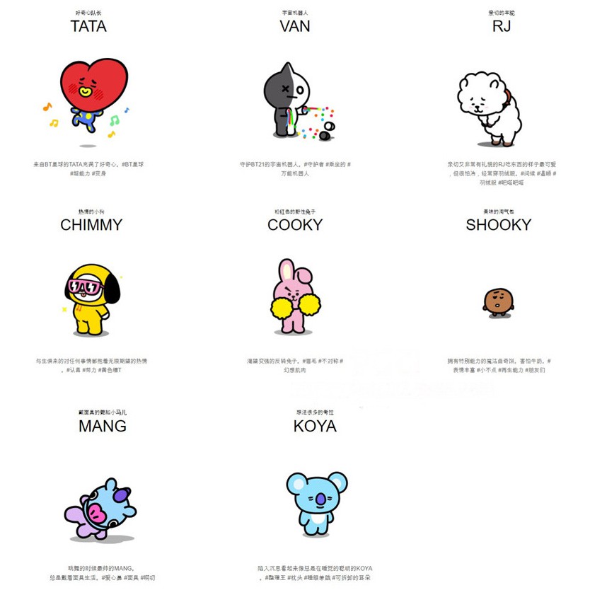 Detail Nama Nama Bt21 Nomer 37