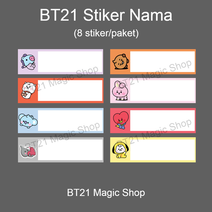 Detail Nama Nama Bt21 Nomer 58