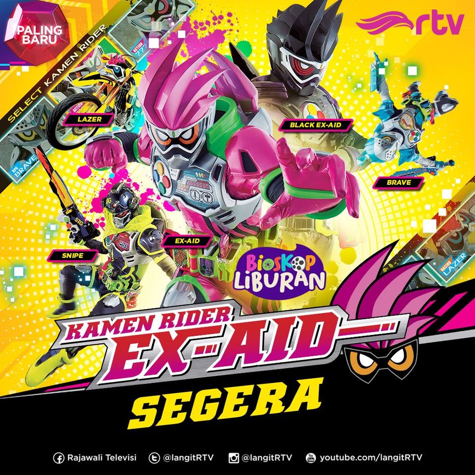 Detail Nama Nama Kamen Rider Ex Aid Nomer 50