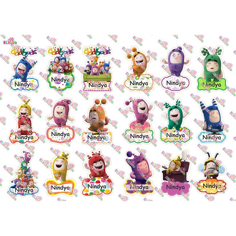 Detail Nama Nama Kartun Oddbods Nomer 11