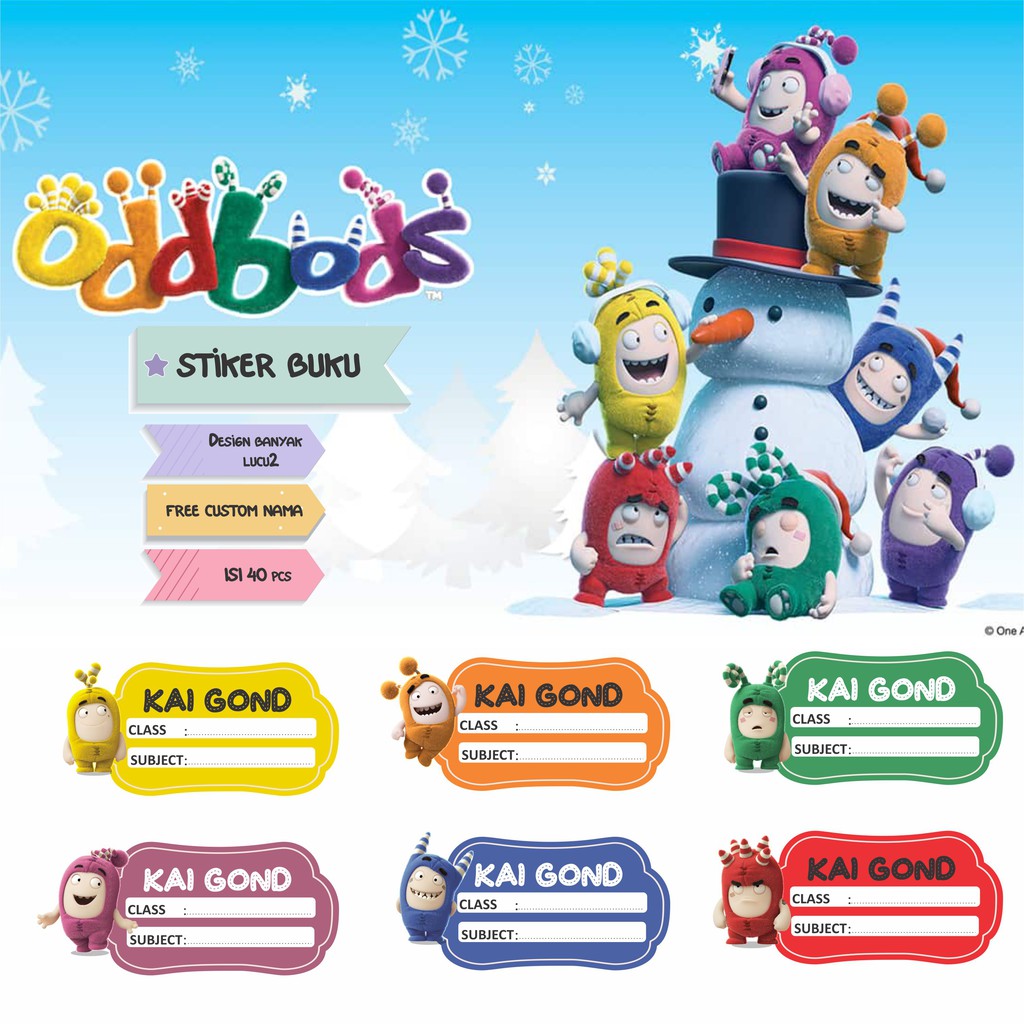 Detail Nama Nama Kartun Oddbods Nomer 8