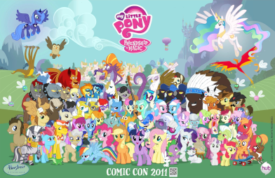 Detail Nama Nama My Little Pony Dan Gambarnya Nomer 13