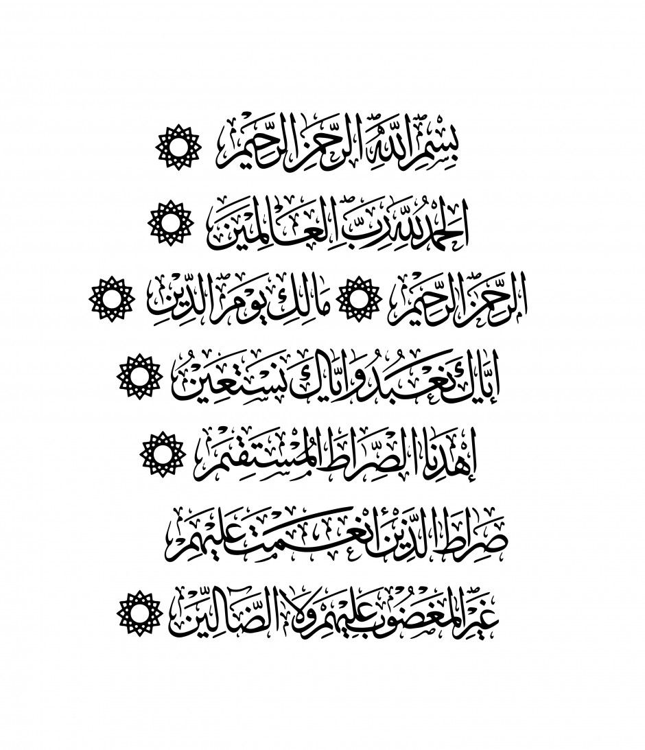 Detail Nama Nama Surat Al Fatihah Nomer 30