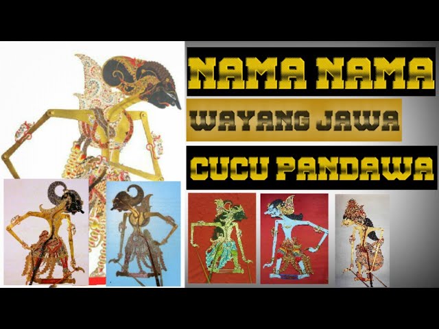 Detail Nama Nama Wayang Kulit Dan Gambarnya Nomer 32