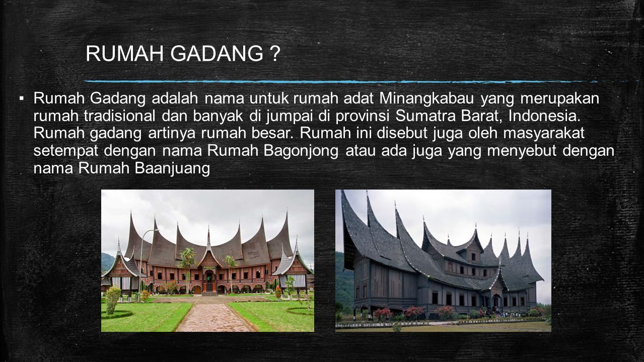 Detail Nama Rumah Adat Suku Minangkabau Nomer 42