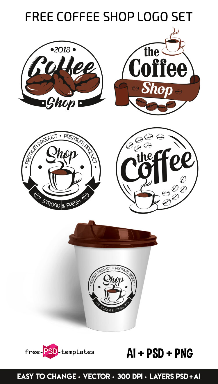 Detail Logo Coffee Shop Png Nomer 40