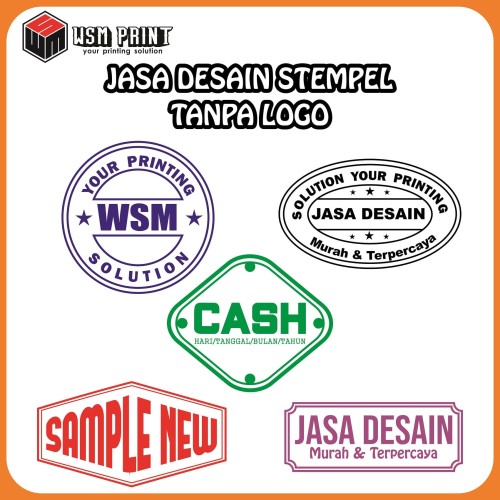 Detail Logo Contoh Stempel Nomer 5