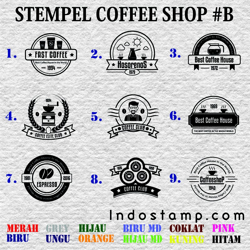 Detail Logo Contoh Stempel Nomer 8