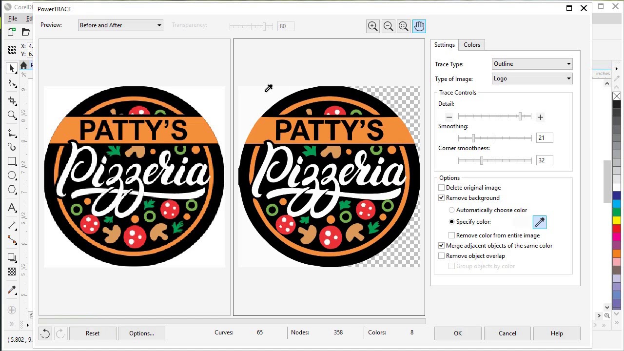 Detail Logo Corel Draw Vector Nomer 32