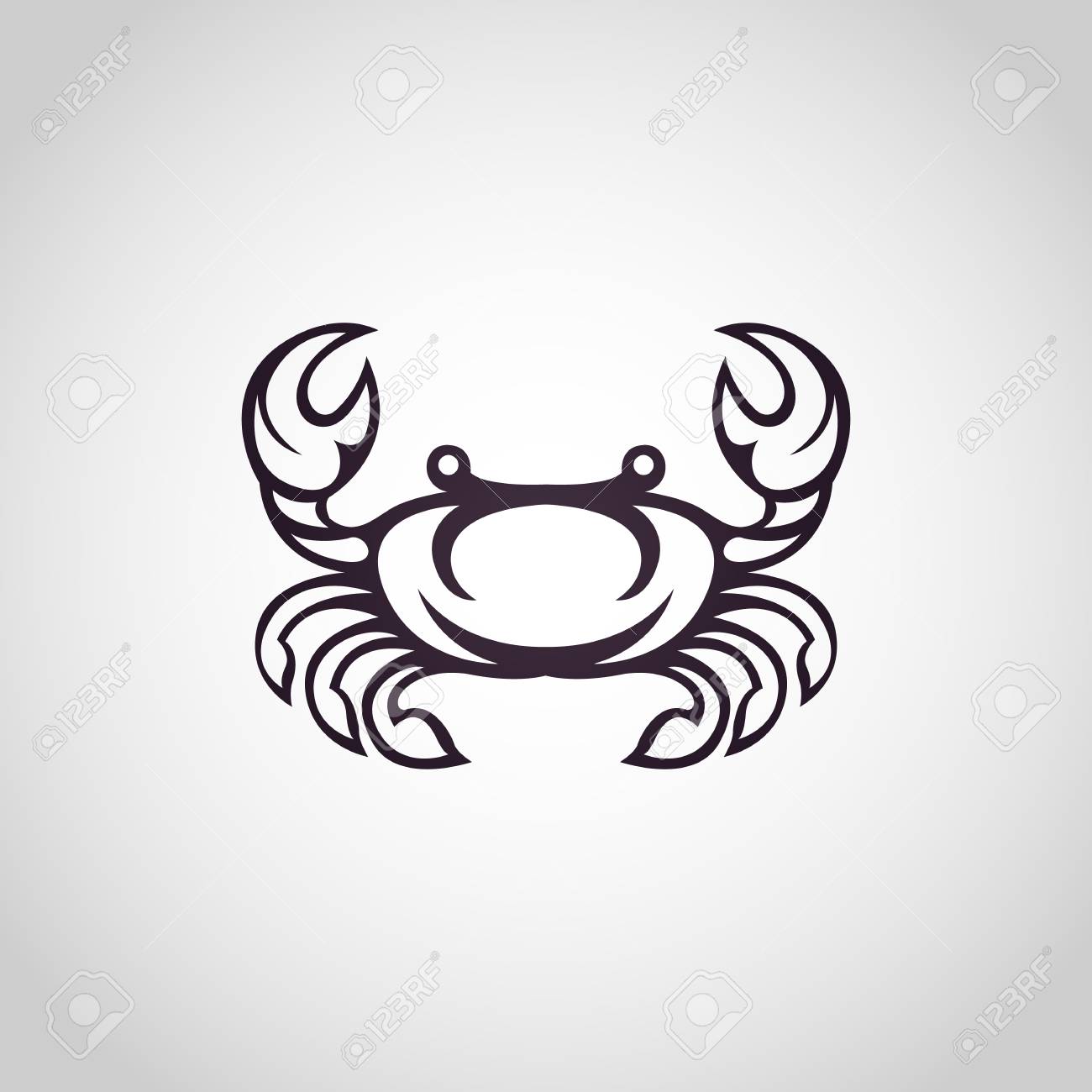 Detail Logo Crab Nomer 24