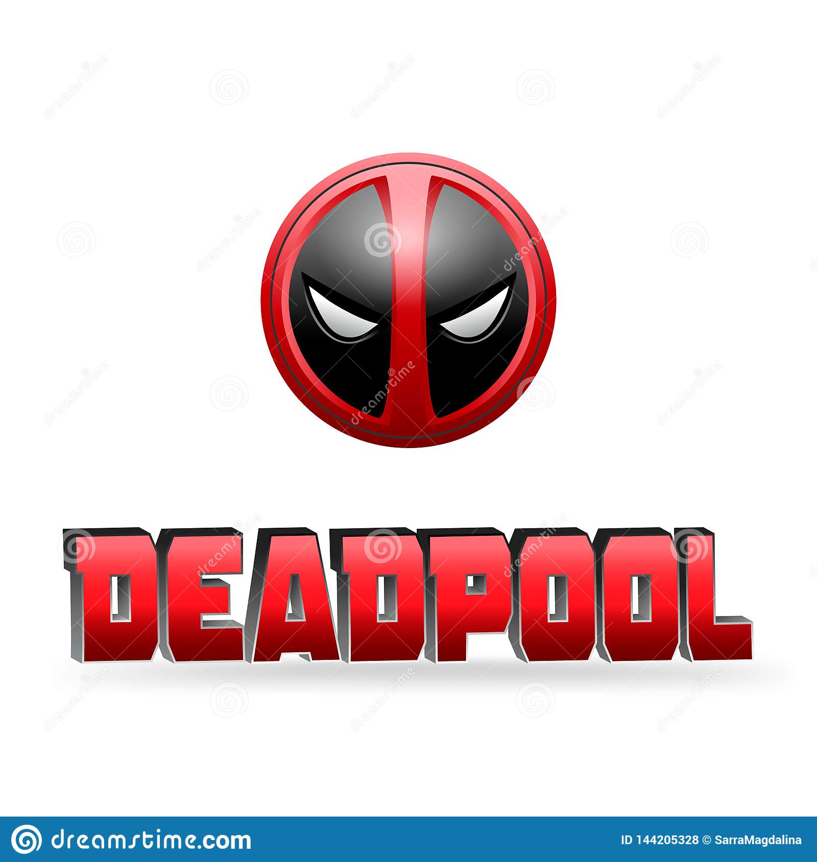 Detail Logo Deadpool Nomer 7