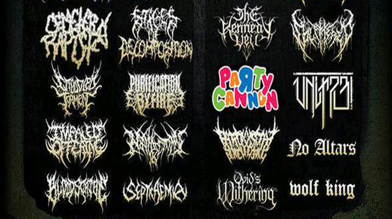 Detail Logo Death Metal Nomer 5