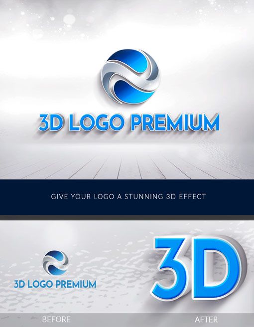 Detail Logo Design Logo 3d Nomer 18