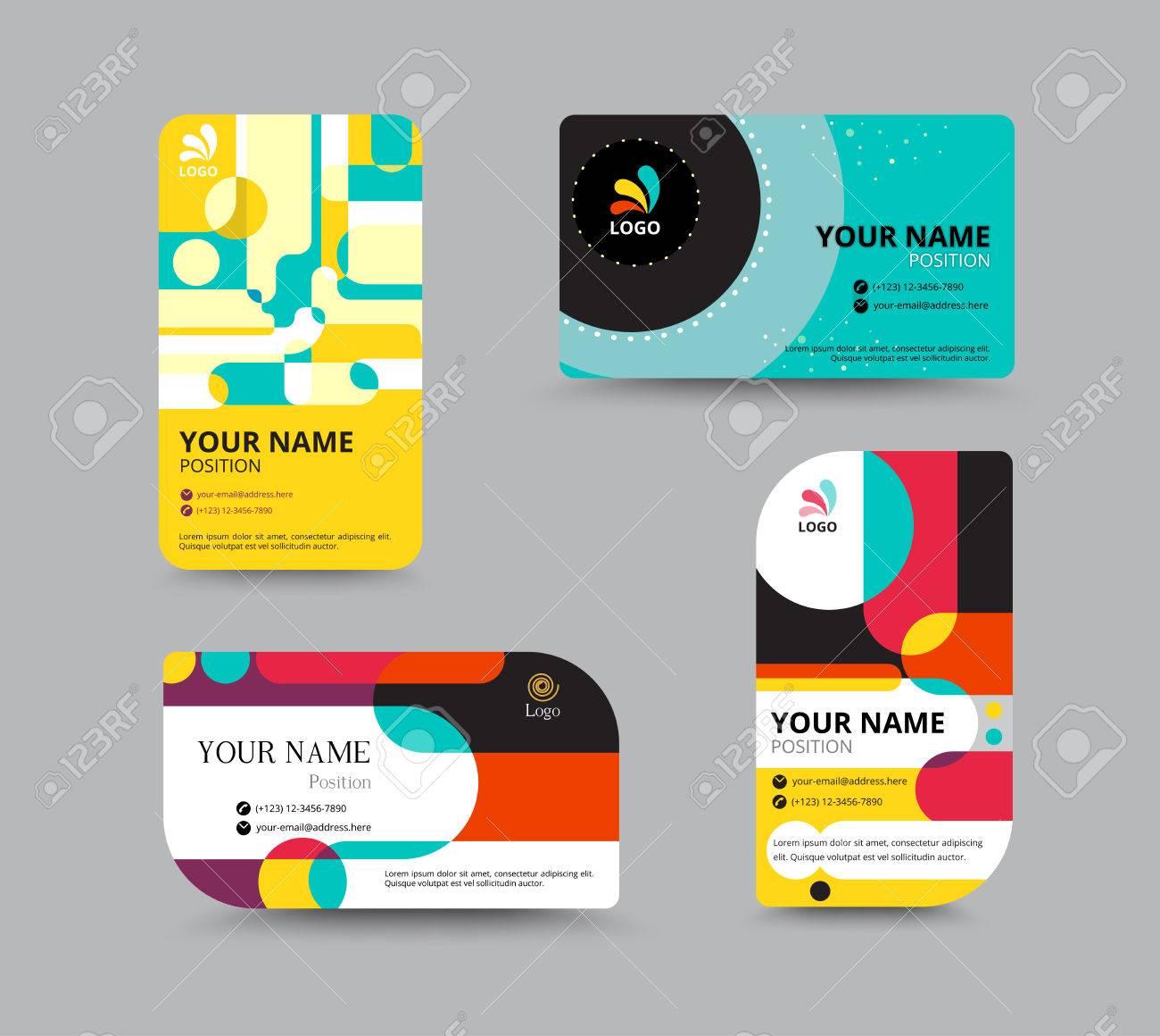 Detail Name Tag Design Template Free Nomer 23