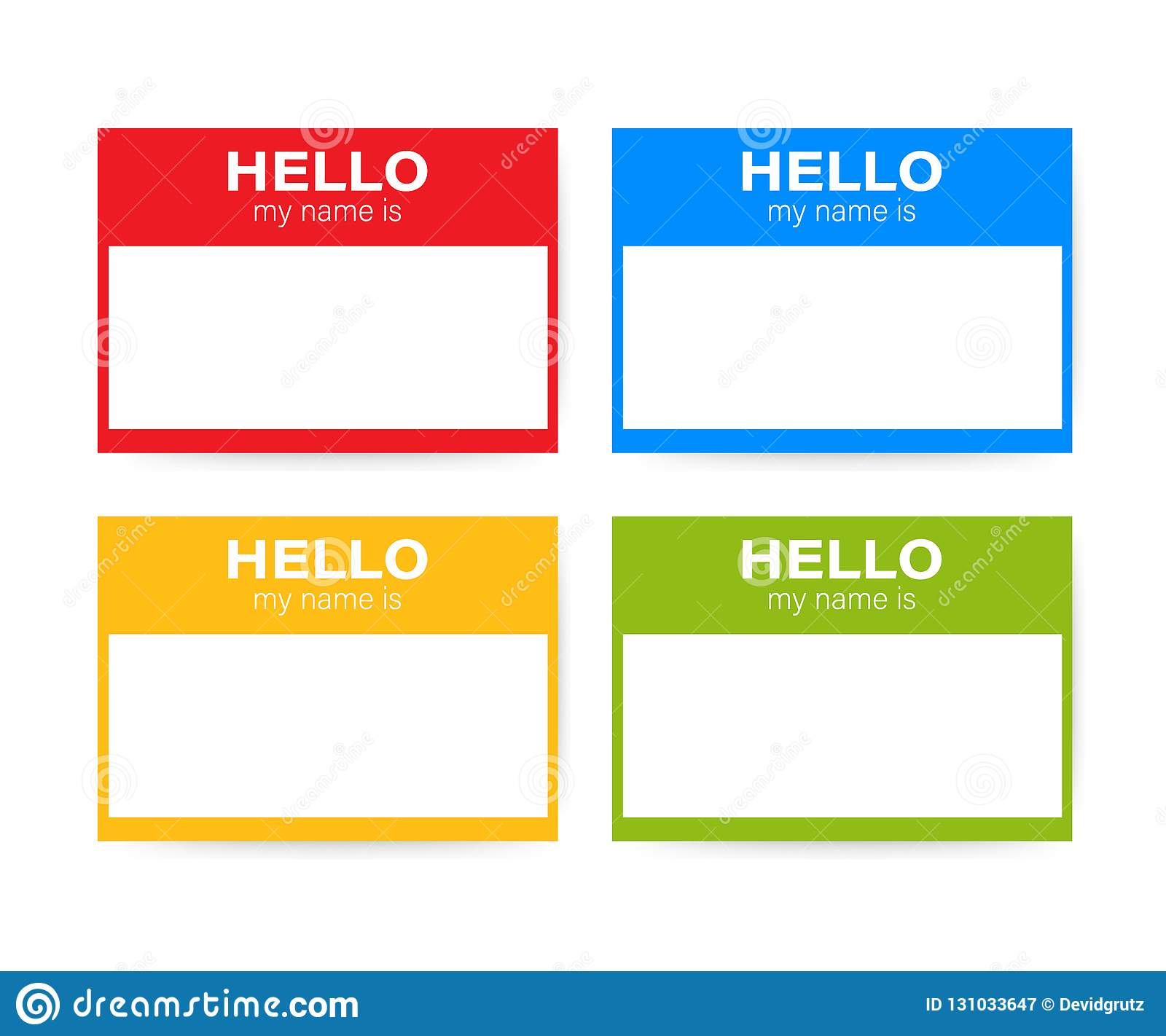 Detail Name Tag Design Vector Nomer 27