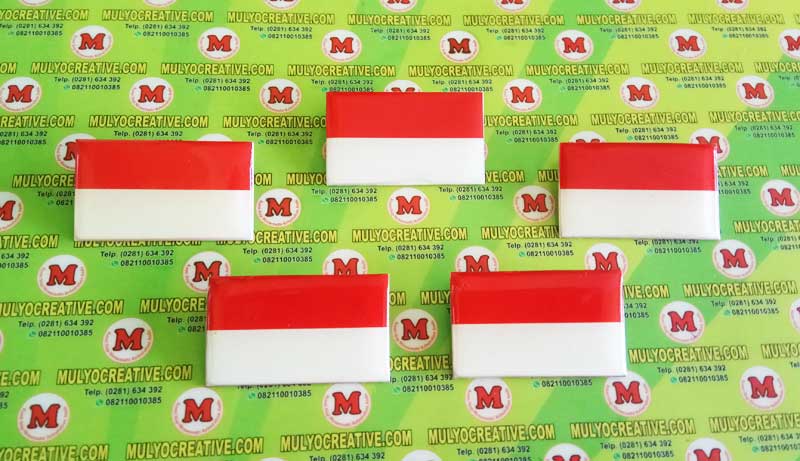 Name Tag Merah Putih - KibrisPDR