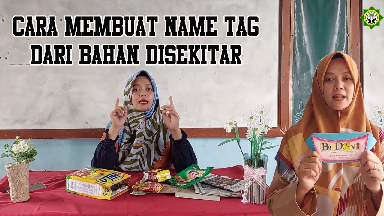 Detail Name Tag Mpls Kreatif Nomer 4