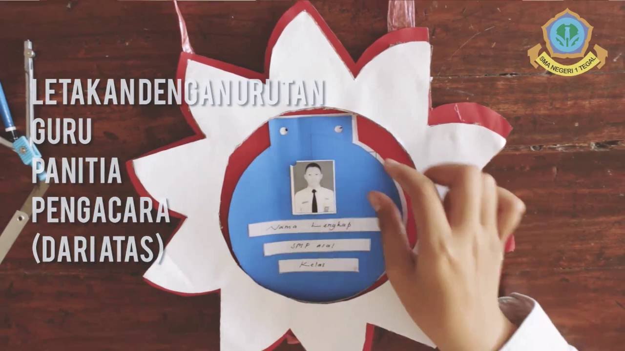 Detail Name Tag Mpls Kreatif Nomer 6