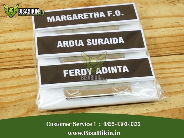 Detail Name Tag Panitia Keren Nomer 41