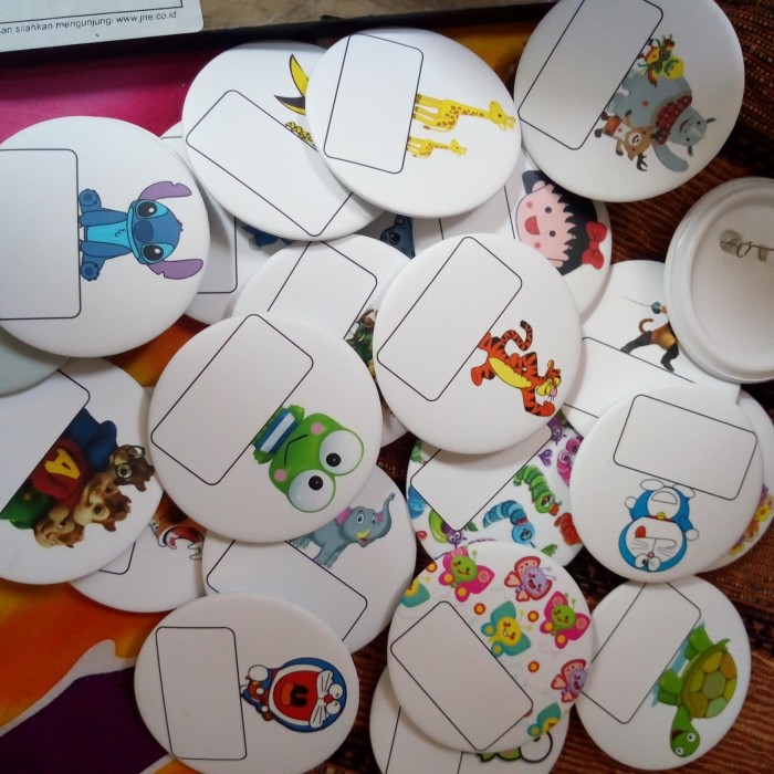 Detail Name Tag Tk Nomer 12