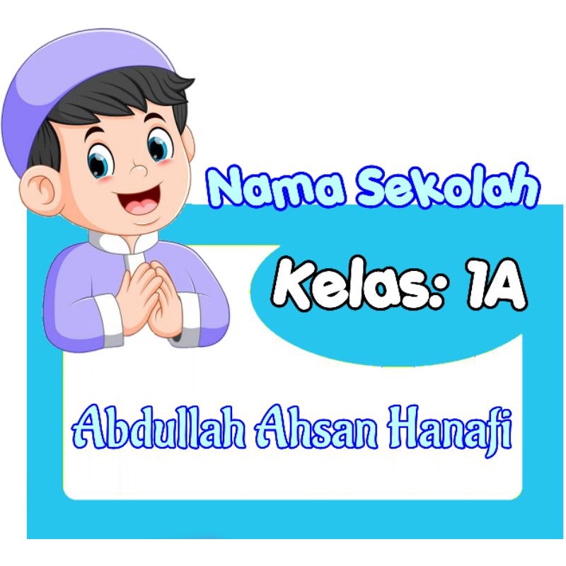Detail Name Tag Tk Nomer 4