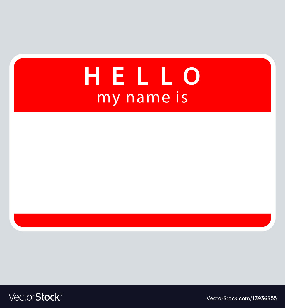 Detail Name Tag Vector Nomer 3