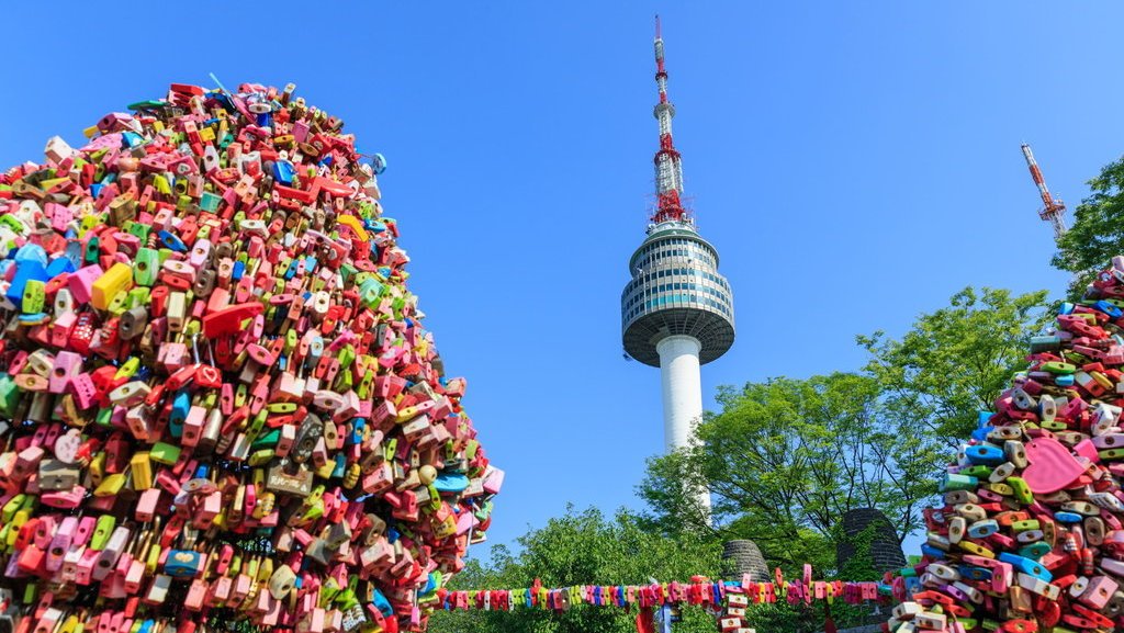 Detail Namsan Tower Korea Selatan Nomer 17