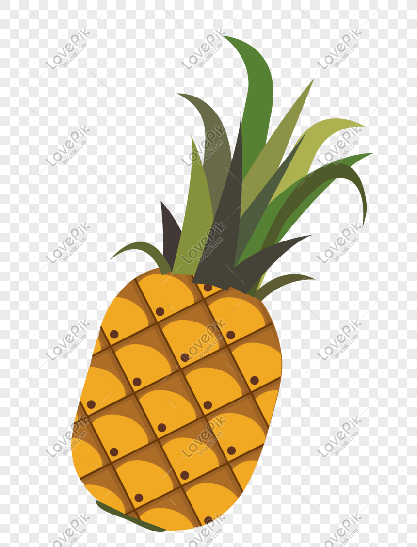 Detail Nanas Vector Png Nomer 5