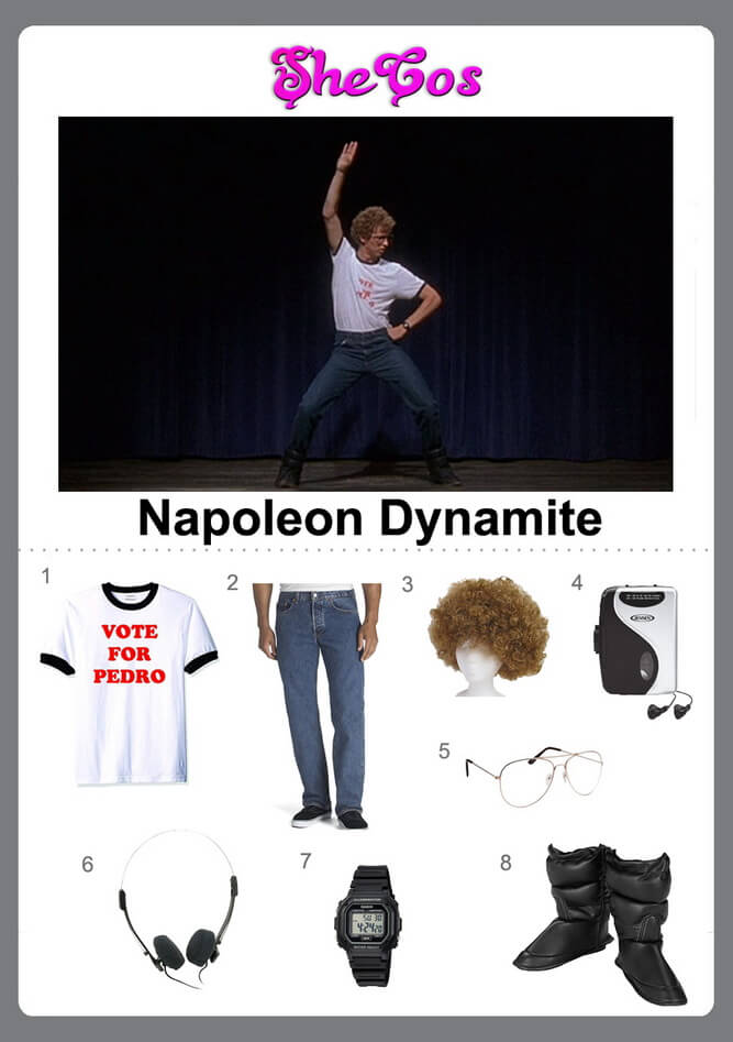 Detail Napoleon Dynamite Wig Nomer 32