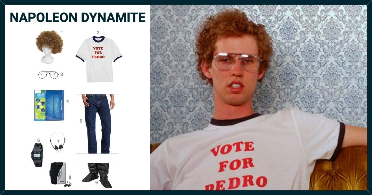 Detail Napoleon Dynamite Wig Nomer 40