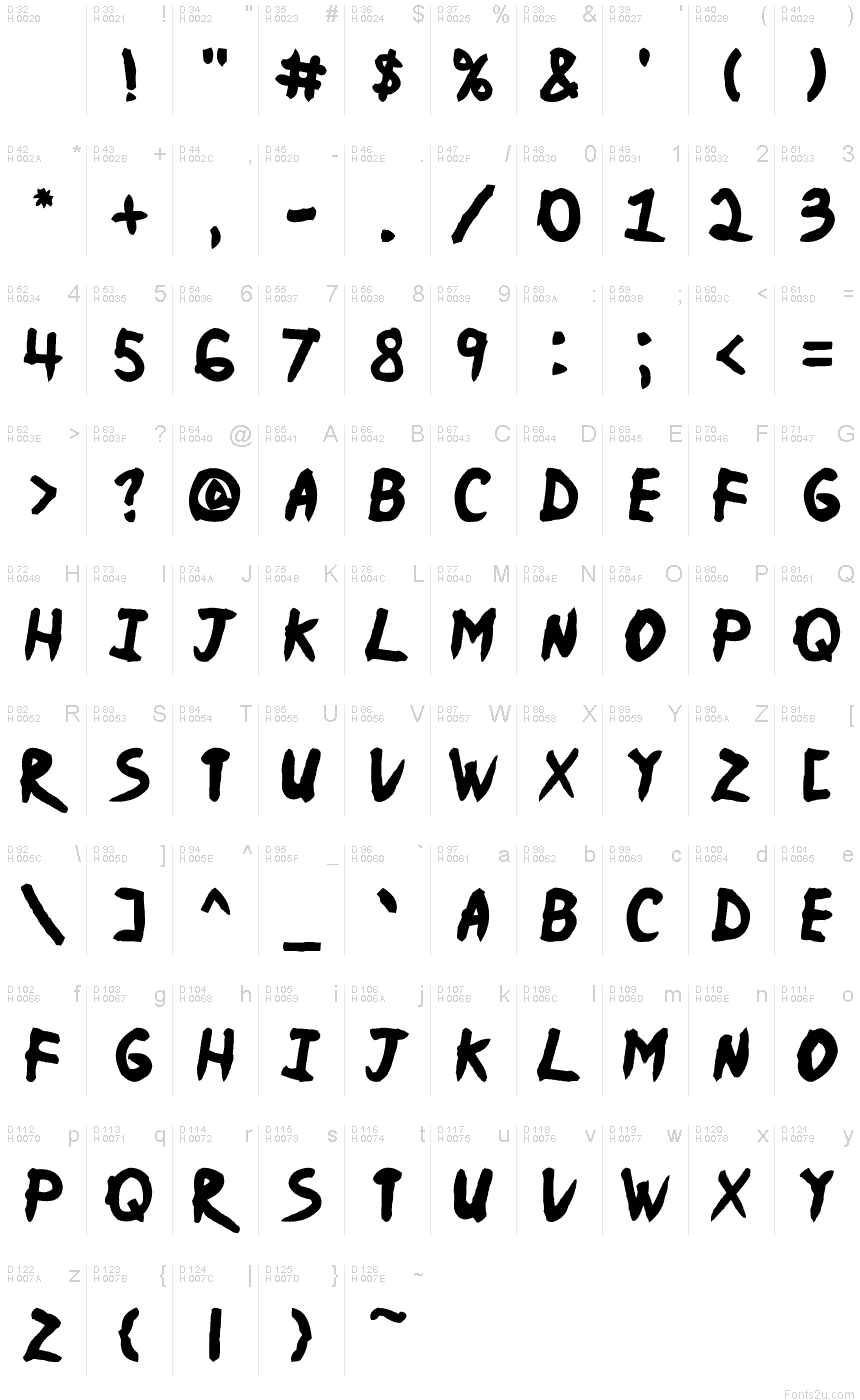 Detail Naruto Font Nomer 30