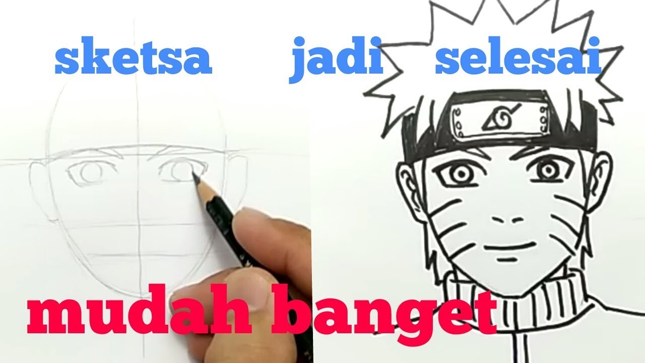 Detail Naruto Gambar Pensil Nomer 29