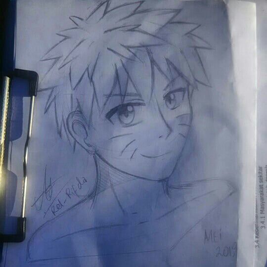 Detail Naruto Gambar Pensil Nomer 31