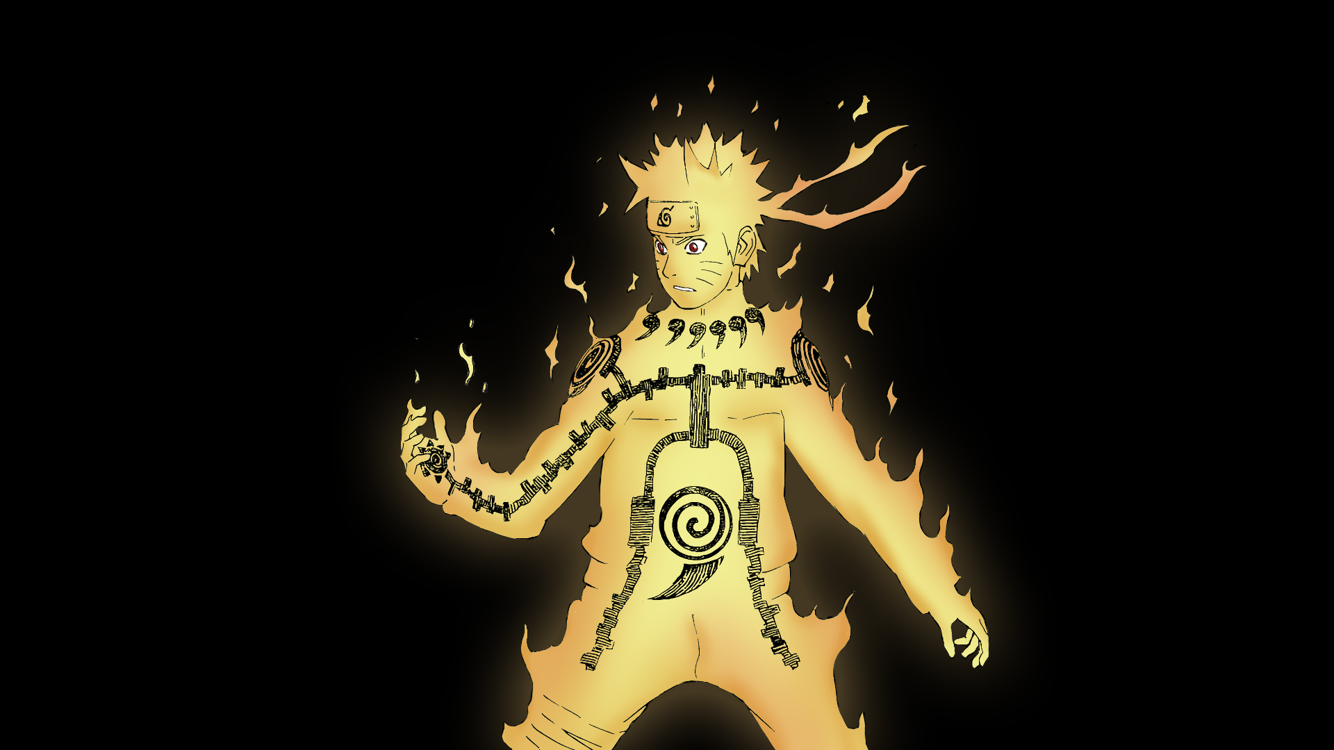 Detail Naruto Kyuubi Mode Nomer 25