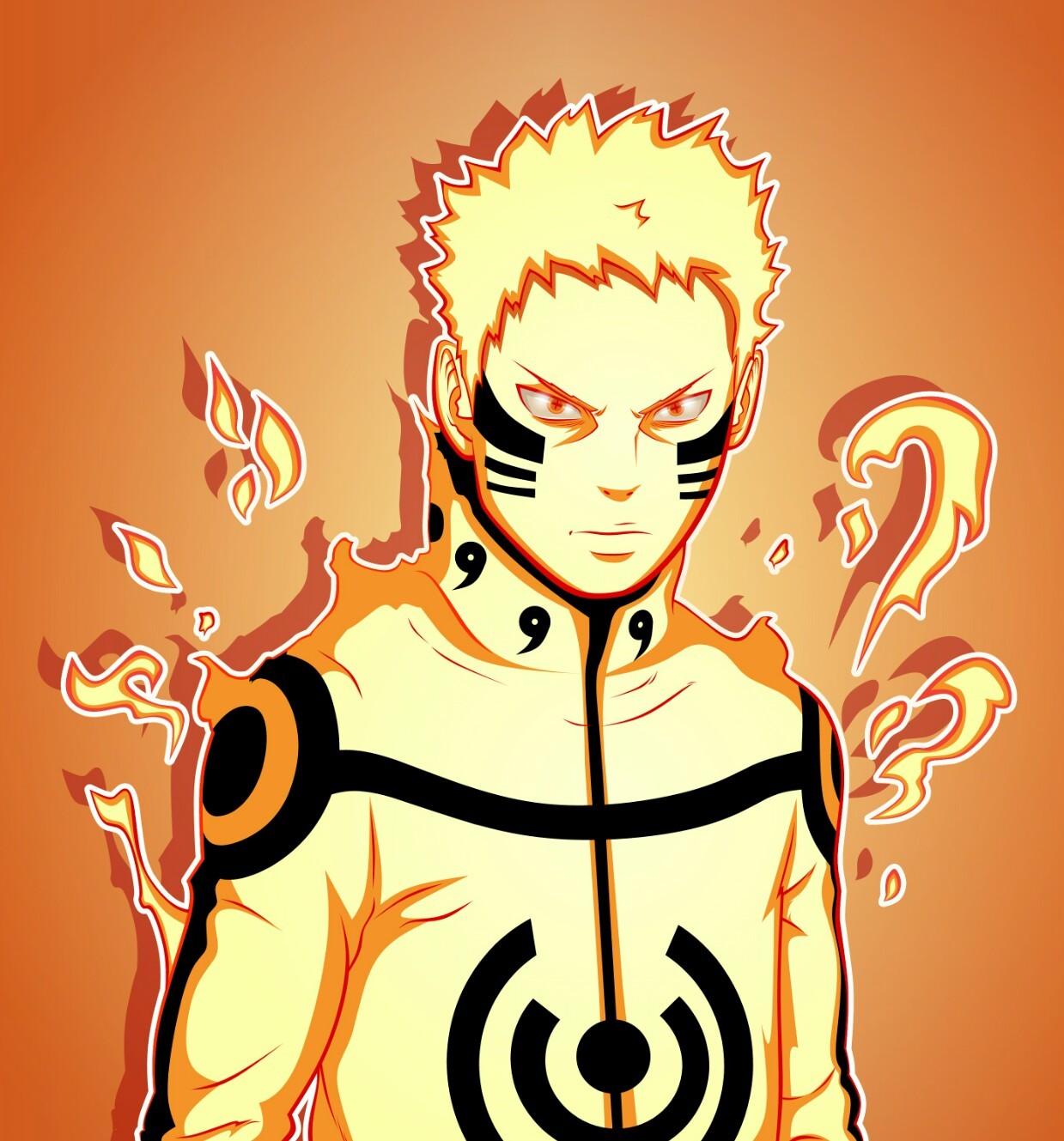 Detail Naruto Kyuubi Mode Nomer 6