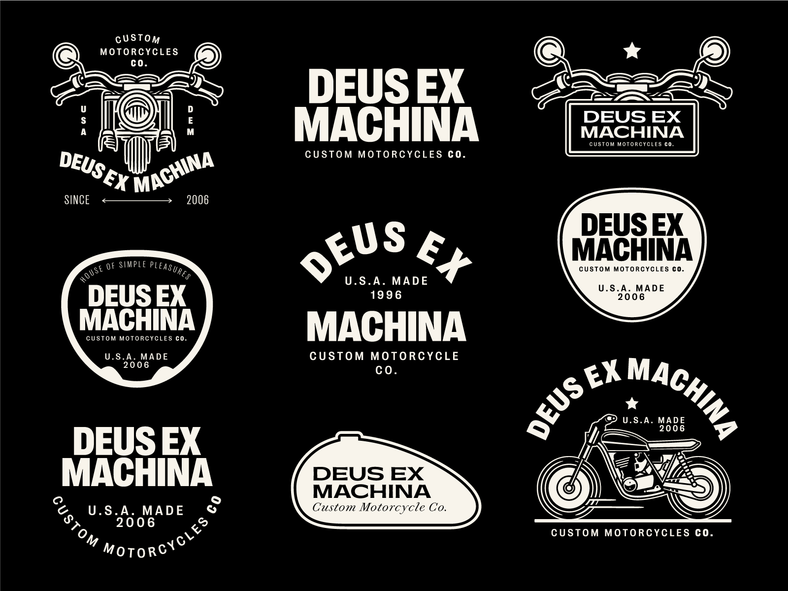 Detail Logo Deus Ex Machina Nomer 3