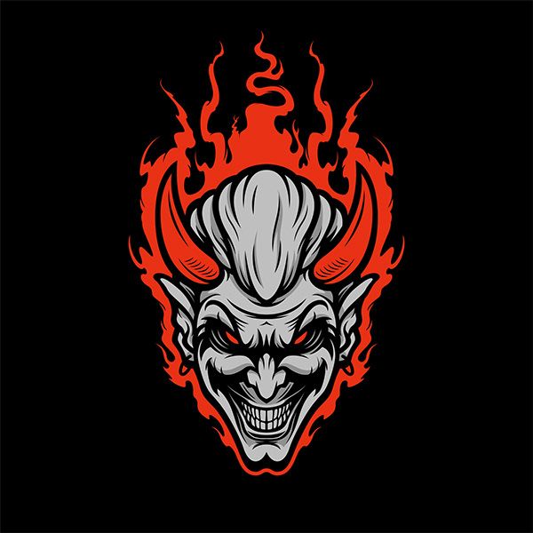 Detail Logo Devil Keren Nomer 2