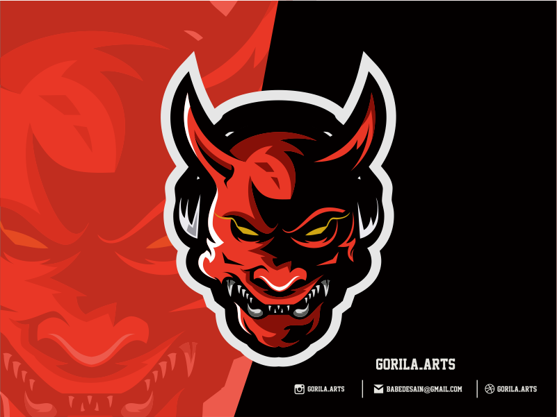 Detail Logo Devil Keren Nomer 45