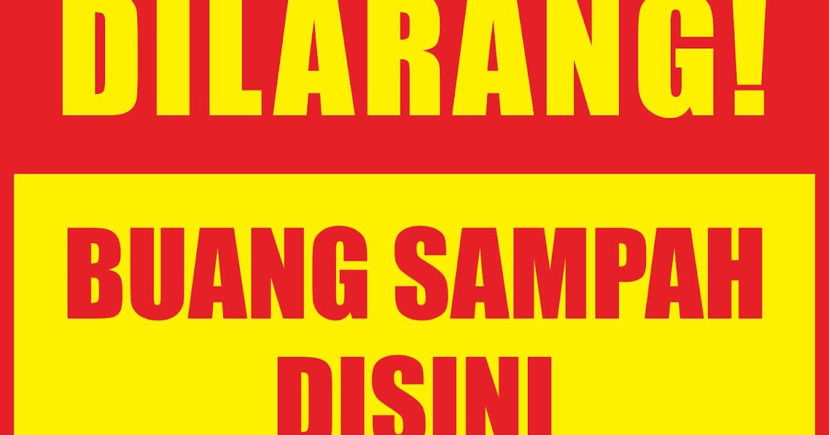 Detail Logo Dilarang Membuang Sampah Sembarangan Nomer 46