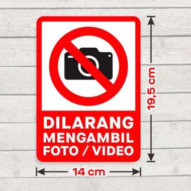 Detail Logo Dilarang Memotret Nomer 42